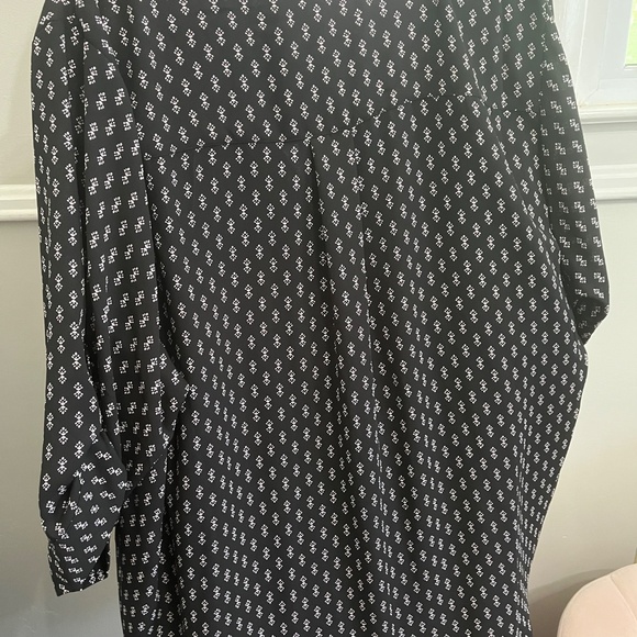 Torrid Harper 3/4 Sleeve Pullover Blouse - Picture 4 of 5